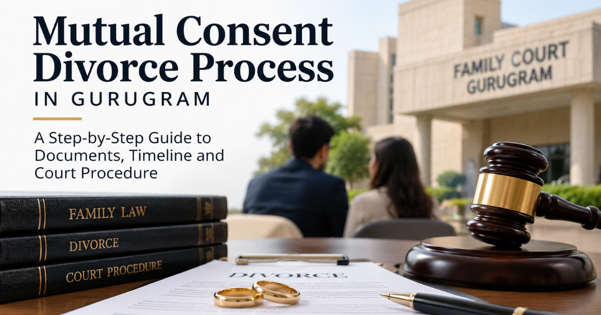 Mutual Consent Divorce Process in Gurugram